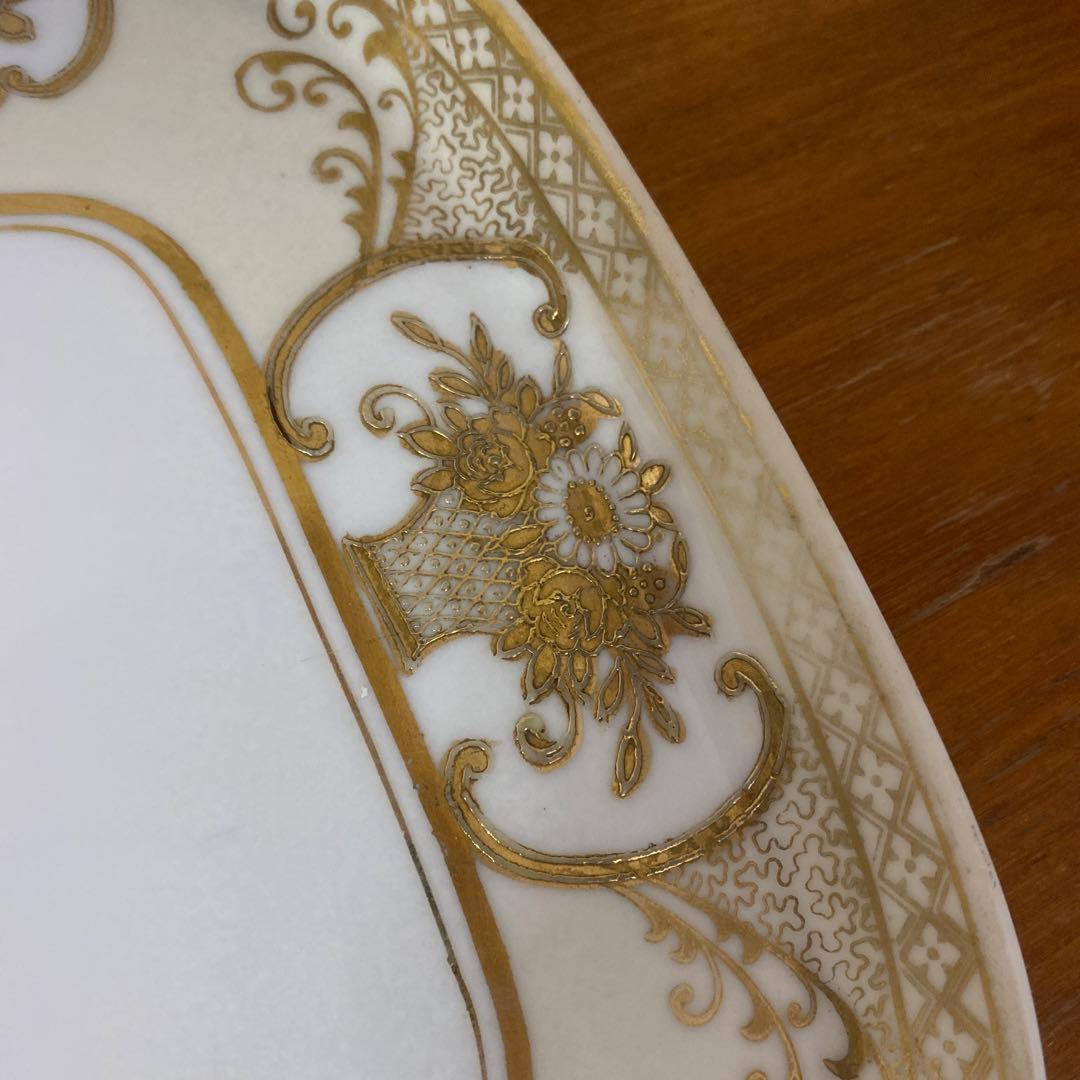 オールドノリタケ　イギリス　里帰り　ドレッシングテーブル　セット　金盛り