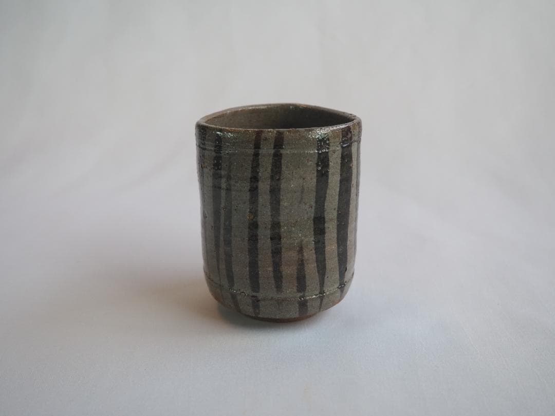 12代中里太郎右衛門造（無庵）『絵唐津筒向付５客』（共箱）人間国宝