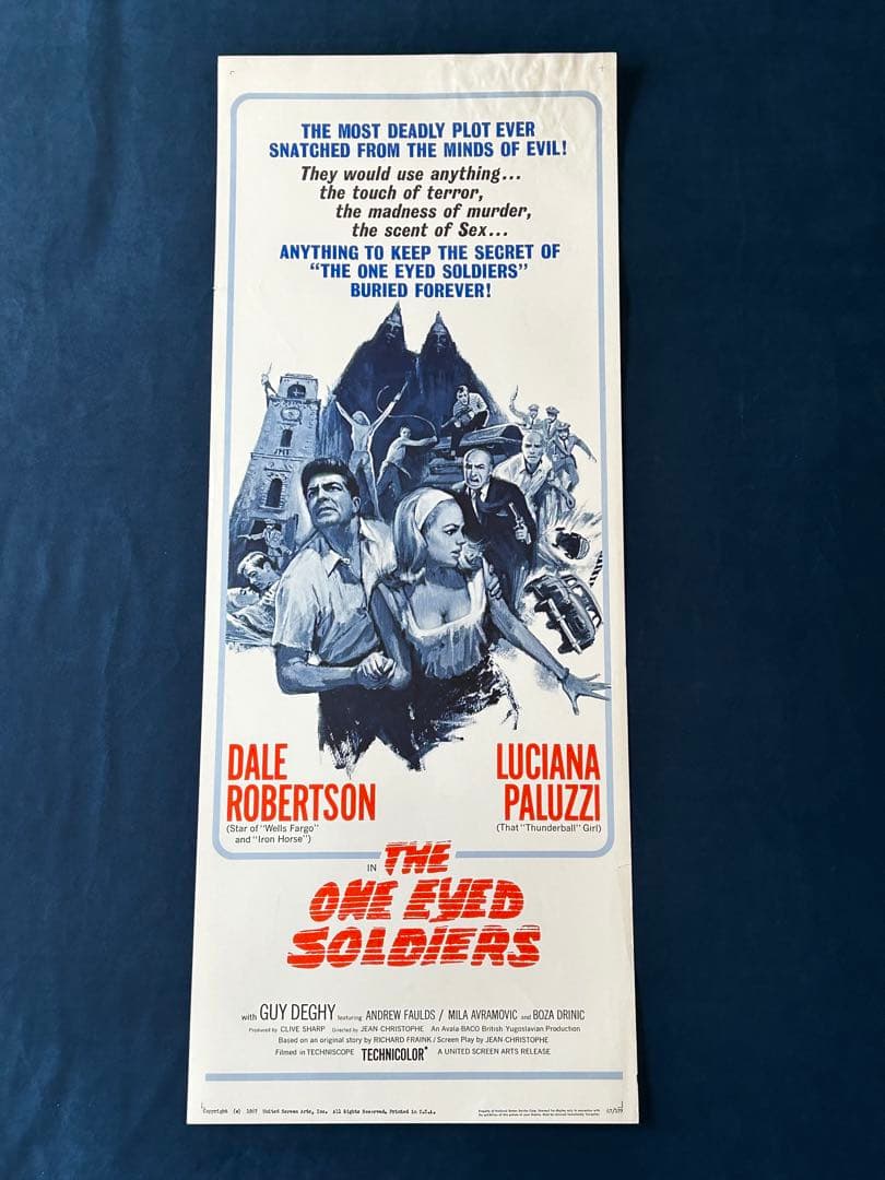 片目の兵士　USオリジナル映画ポスター