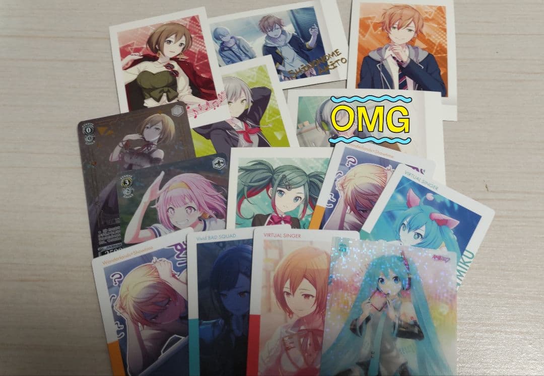 プロセカ 缶バッジ・カード まとめ売り