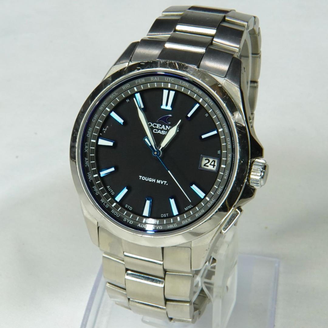 CASIO オシアナス OCW-S100-1AJF 電波ソーラー チタン 軽量