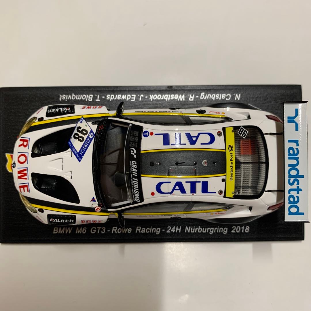 1/43 スパーク BMW M6 GT3 ROWE Racing ニュル24H