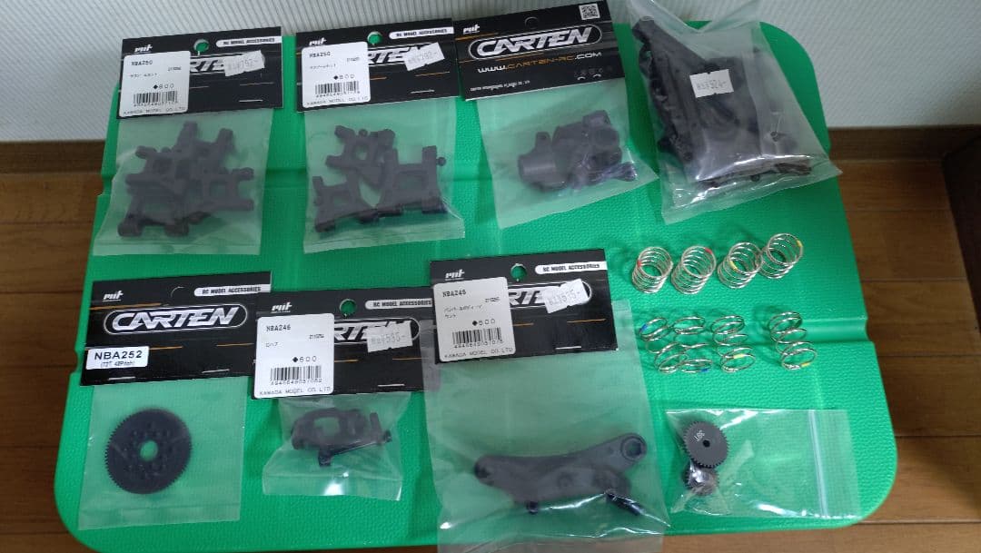 （ESC モーター 予備パーツ付き）CARTEN M210R Mシャーシ