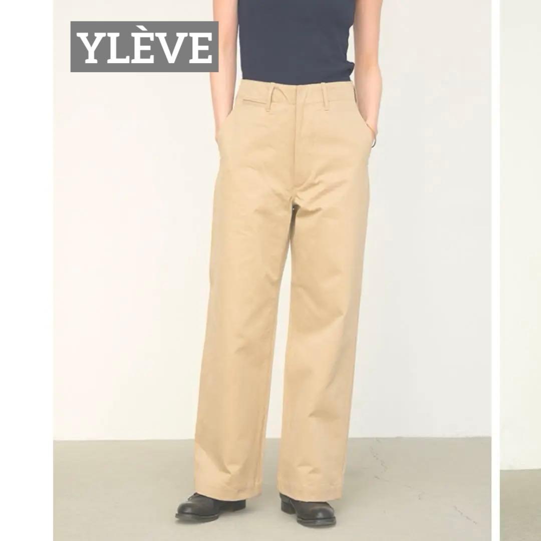 YLÈVE COTTON CHINO イレーヴ チノパンツ