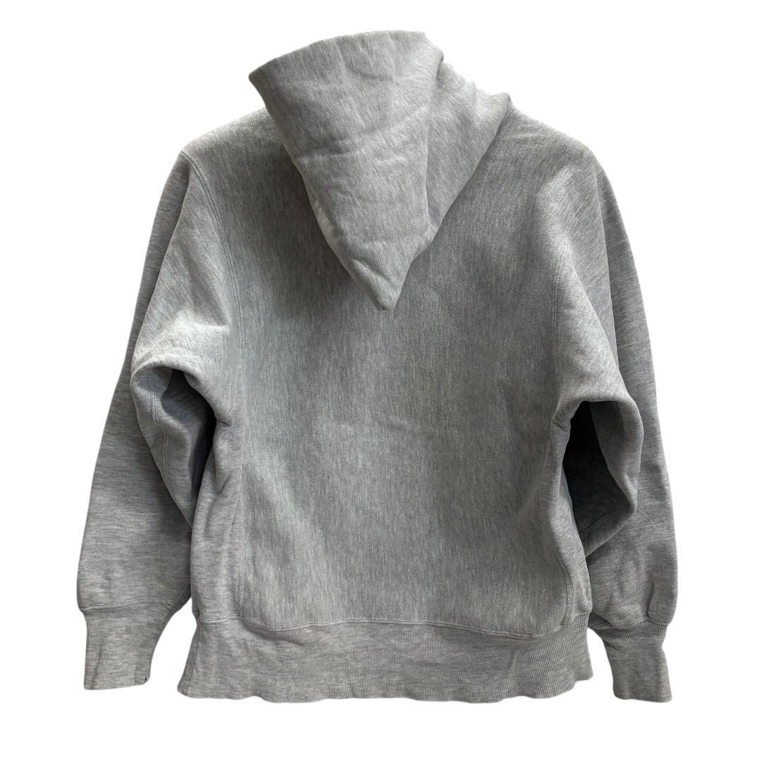 90's Champion USA製 リバースウィーブ 目無し グレー M