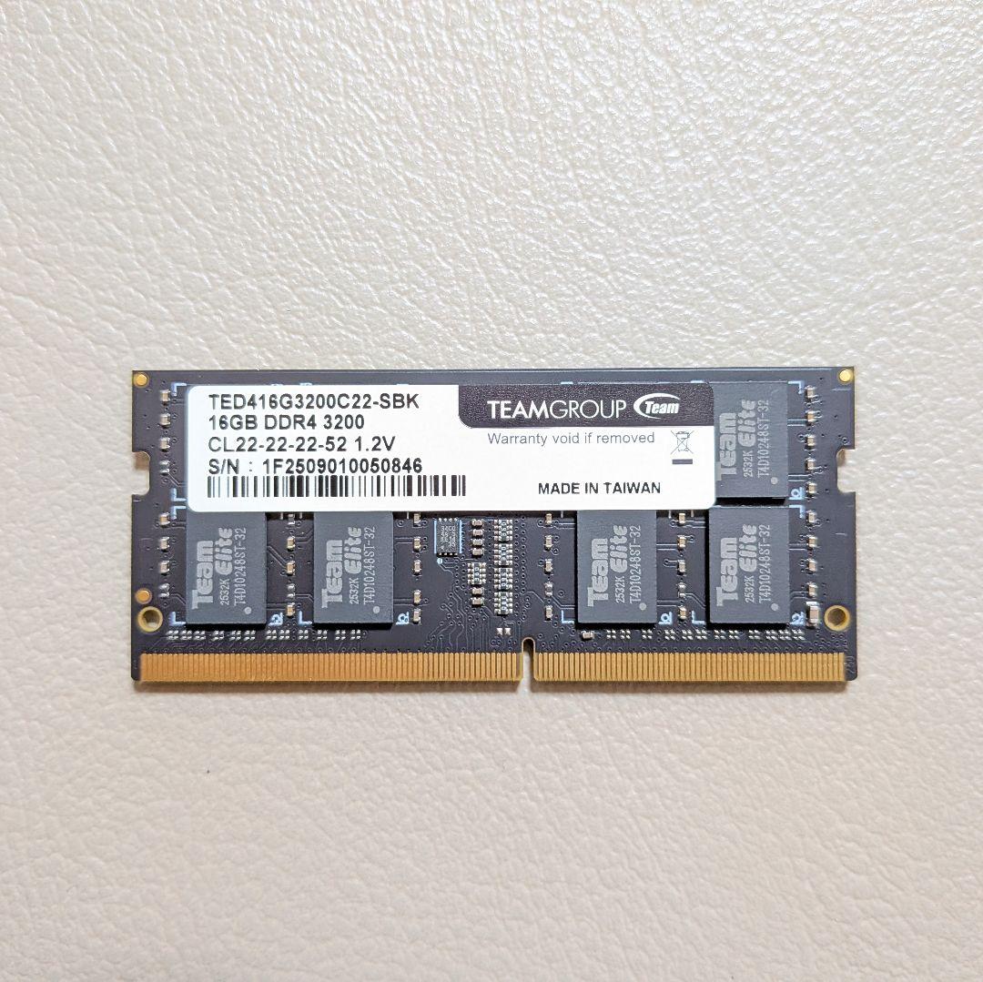 メモリ DDR4 16GB ノートパソコン 【1201】