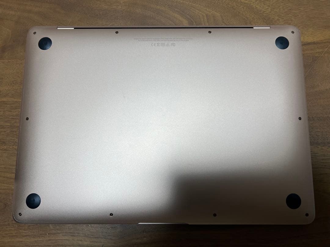 美品❗️MacBook Air 2018ゴールド i5 256GB USキー