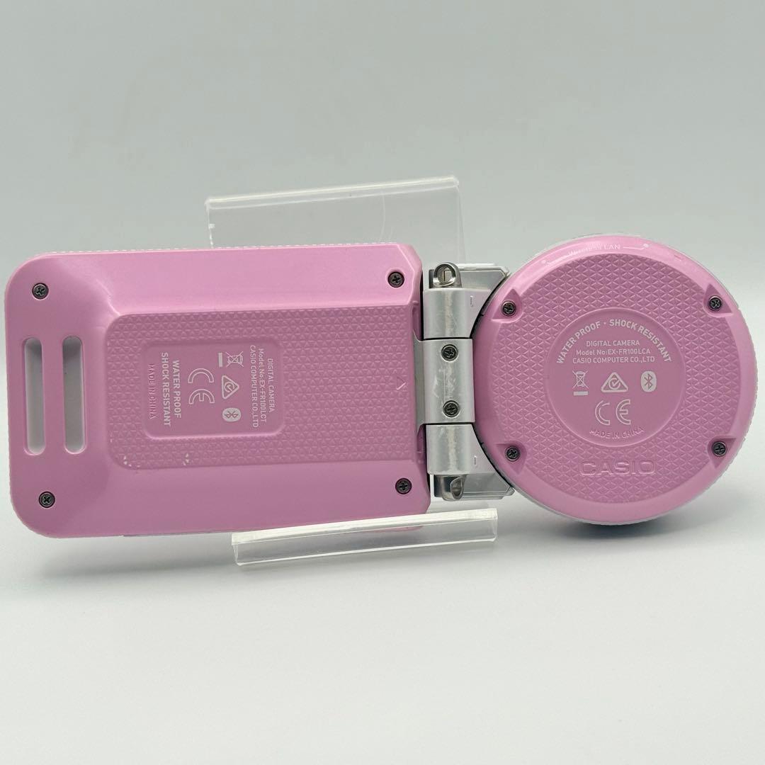 【箱付き】CASIO EXILIM EX-FR100L ピンク 分離型カメラ