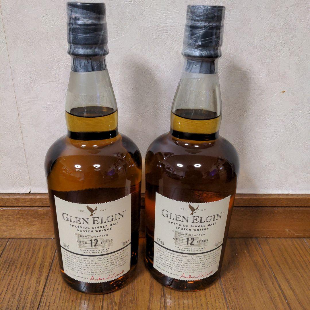 Glen Elgin 12年 スコッチウイスキー 700ml 2本セット