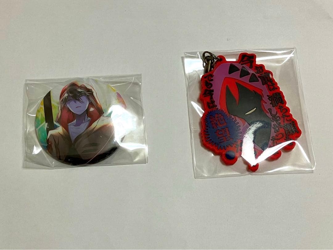 殺戮の天使　ザック　缶バッジ　ラバーストラップ