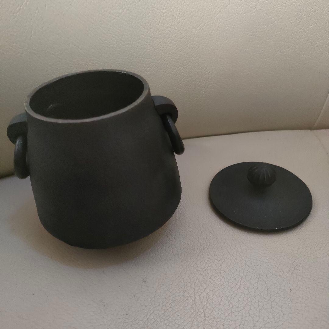 南部鉄器 宝生堂 及富 茶釜 灰皿 セット 火鉢