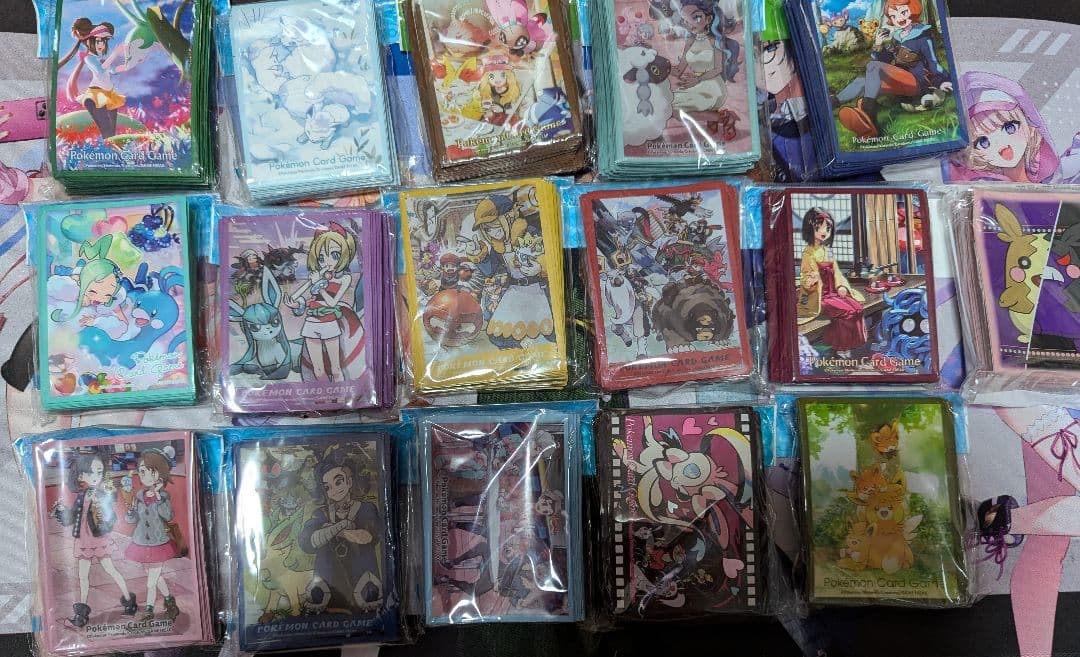 ポケモンカード デッキシールド（スリーブ）16個セット