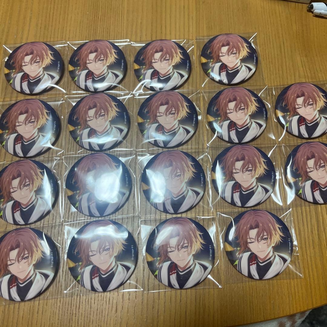 エイトリ 18TRIP 斜木七基 缶バッジ