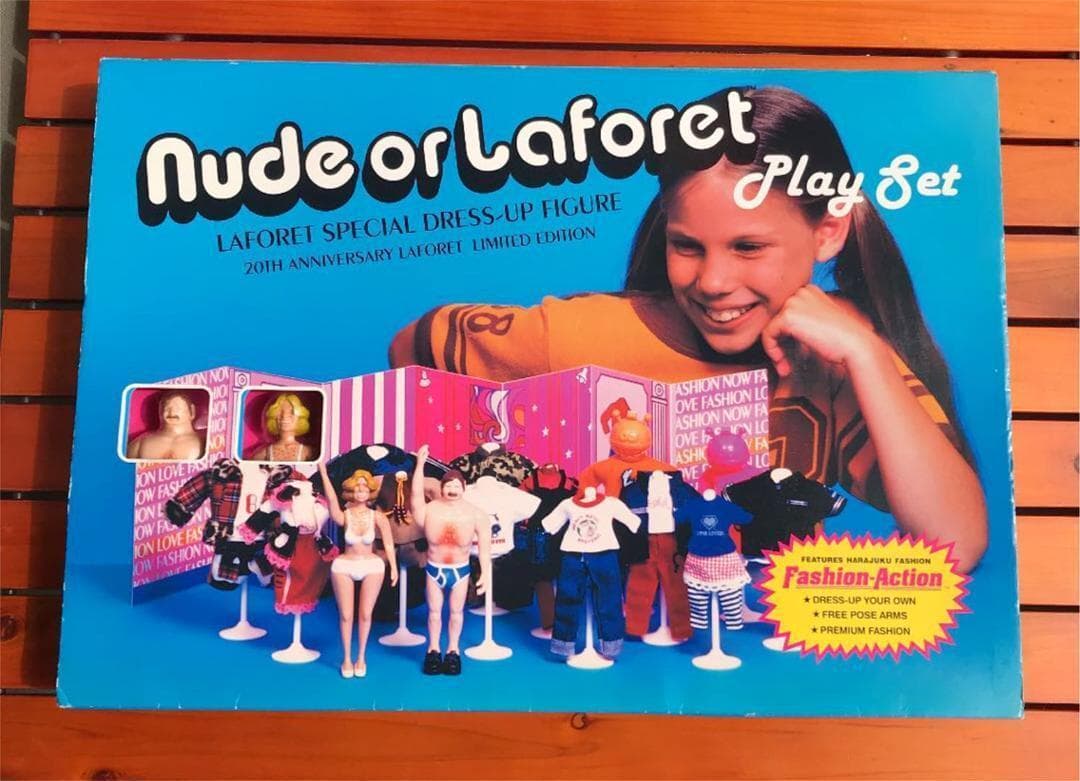 ヌード or ラフォーレ　フィギュア　プレイセット　抽選当選品　大貫卓也
