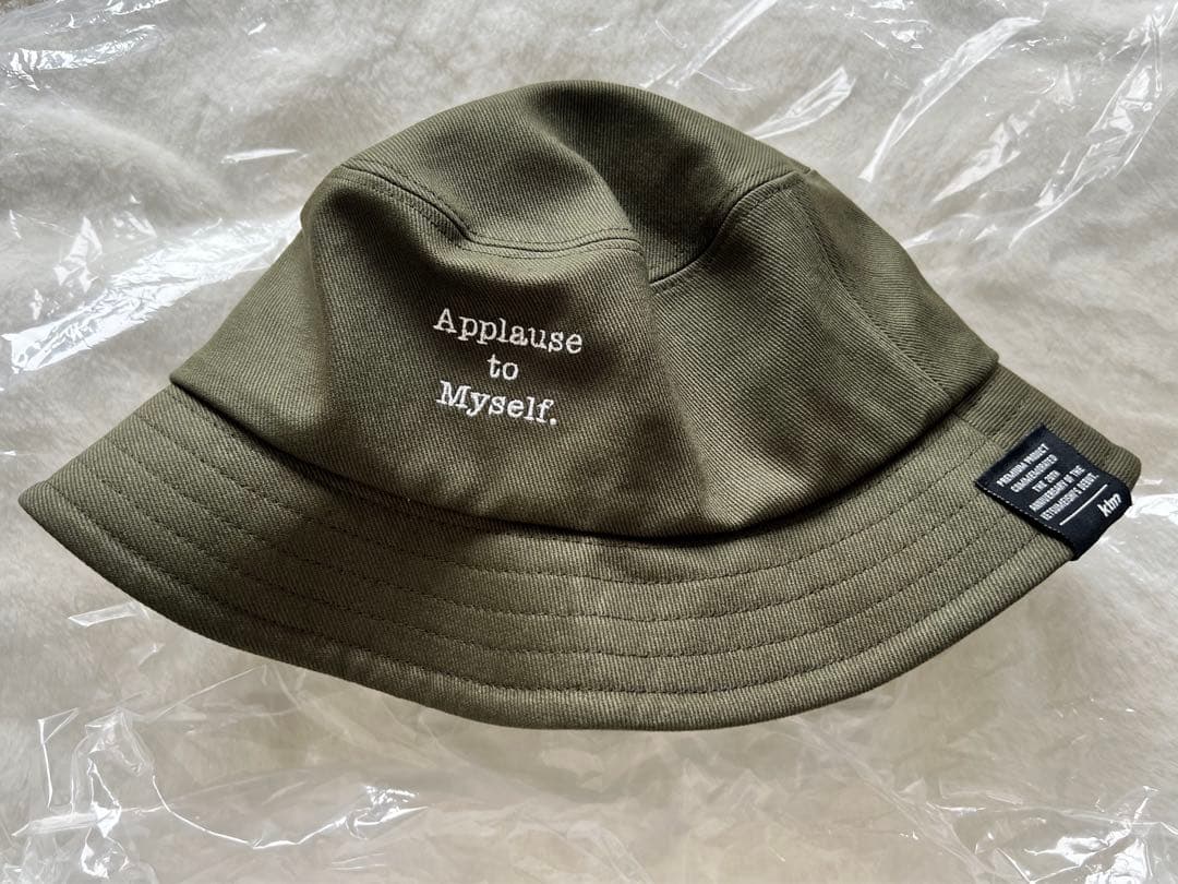 ケツメイシ　バケットハット オリーブ色　カーキ　帽子　カシラ　CA4LA 新品