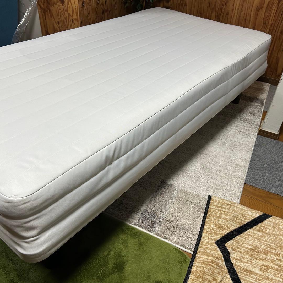 都内23区送料無料❗️ 無印良品　シングルベッド　脚付きマットレス✨