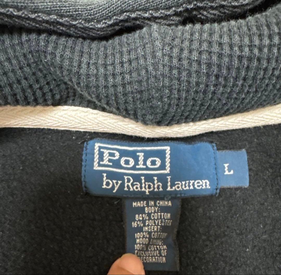 polo ralph lauren ジップパーカー 90s