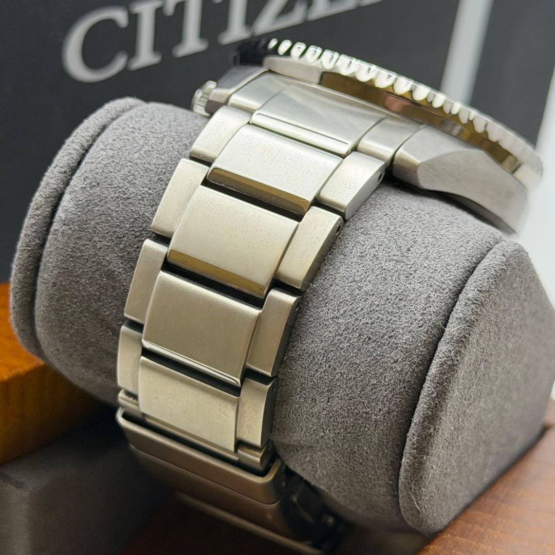 【極美品】シチズン　プロマスター　自動巻　チタンベルト　NB6021-17E