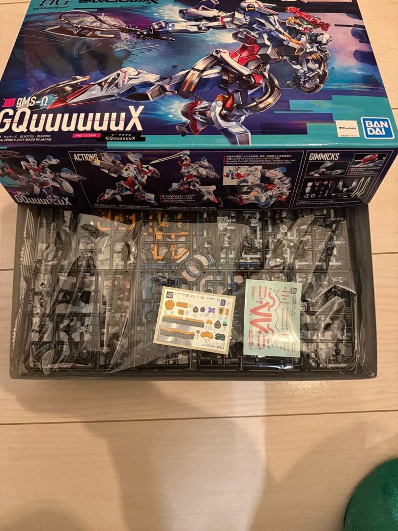 【美品】HGジークアクス塗装済みジオラマ&未開封ジークアクス