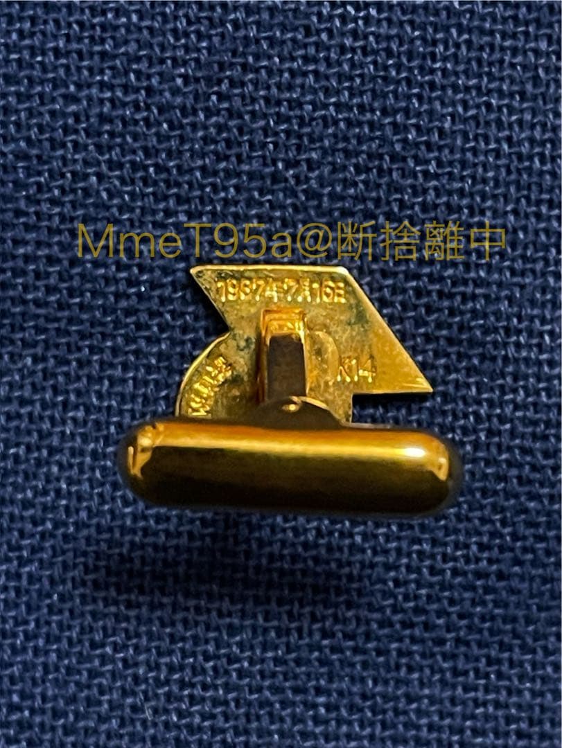 【希少】国鉄労働組合解散記念カフスボタン、ネクタイピンセット