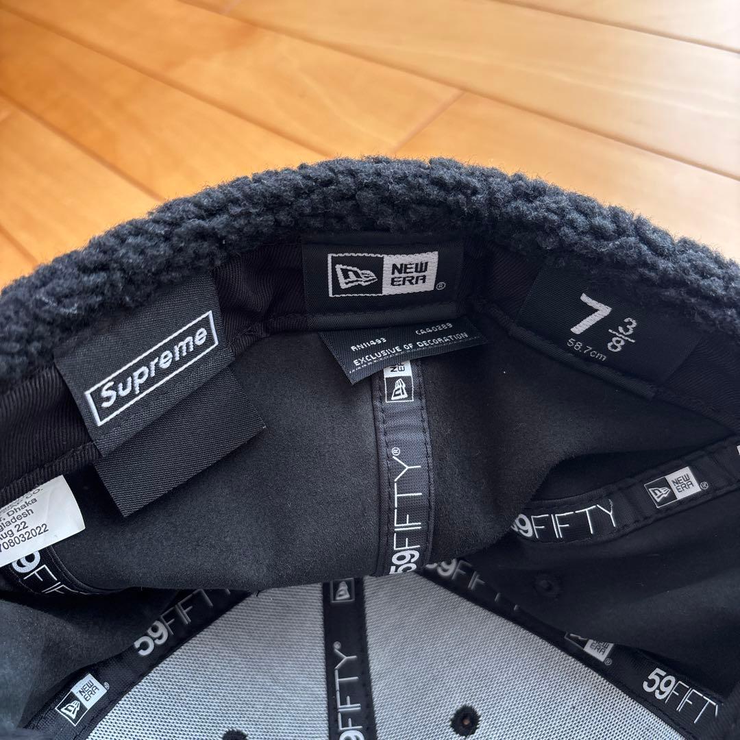 帽子 Supreme Leather Earflap Box Logo NewEra