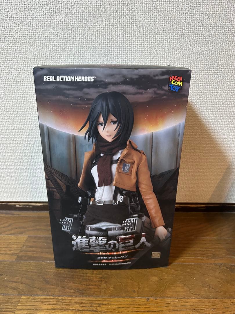 REAL ACTION HEROES ミカサ・アッカーマン　一度開封済み　未使用