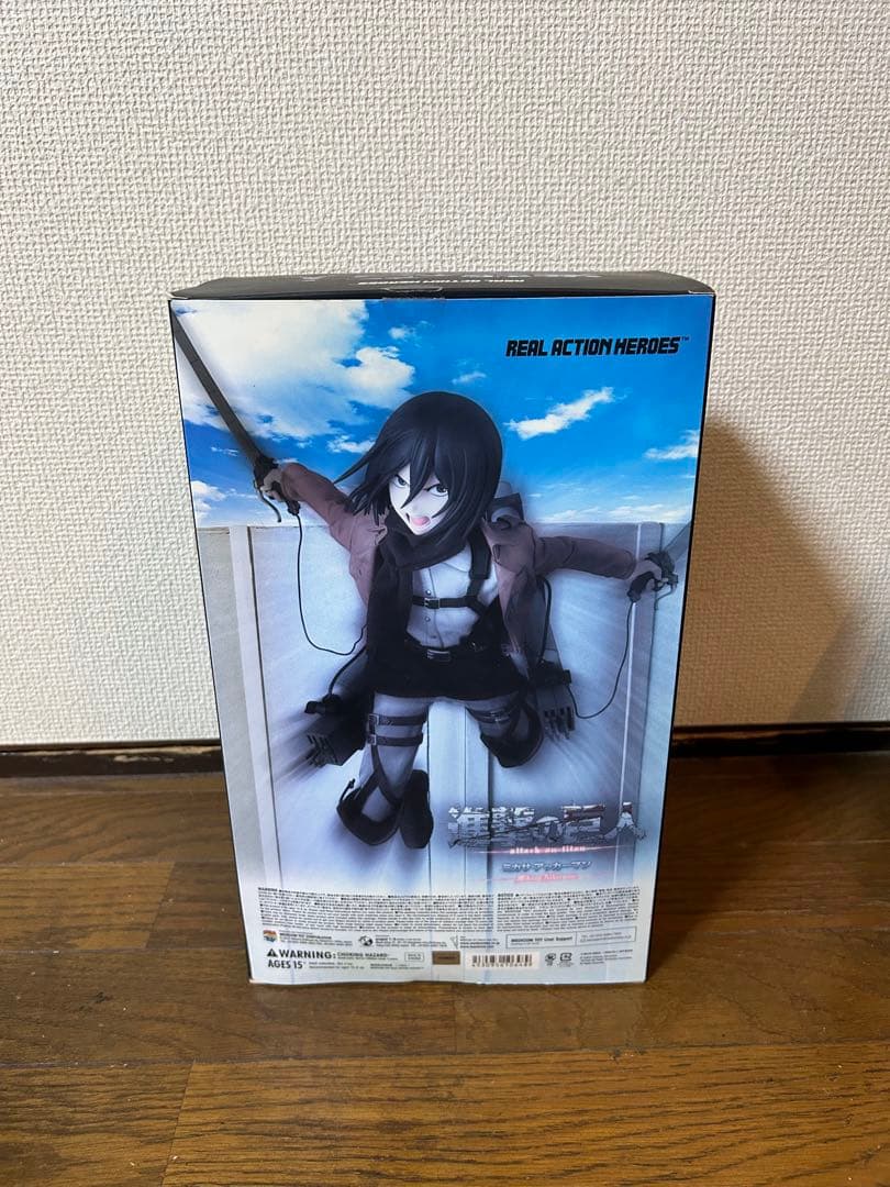 REAL ACTION HEROES ミカサ・アッカーマン　一度開封済み　未使用