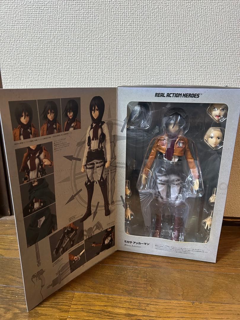 REAL ACTION HEROES ミカサ・アッカーマン　一度開封済み　未使用
