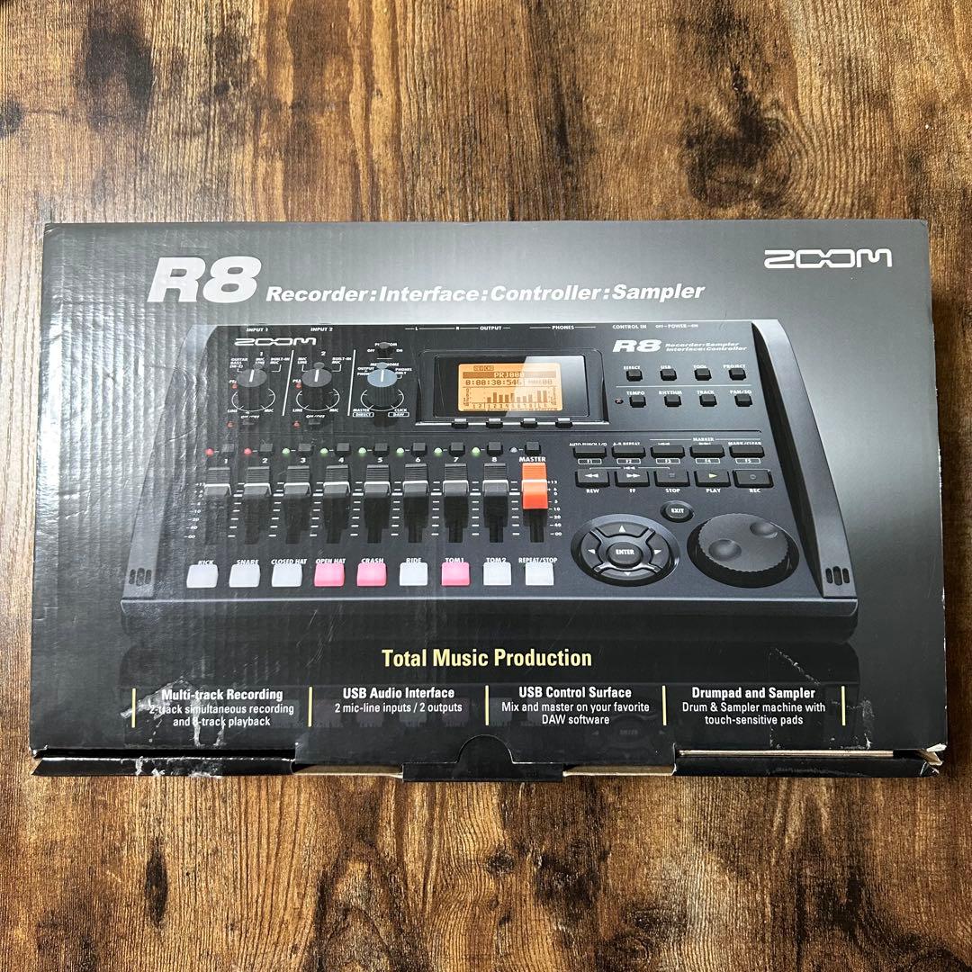 【ちょきりん】ZOOM R8 マルチトラックレコーダー
