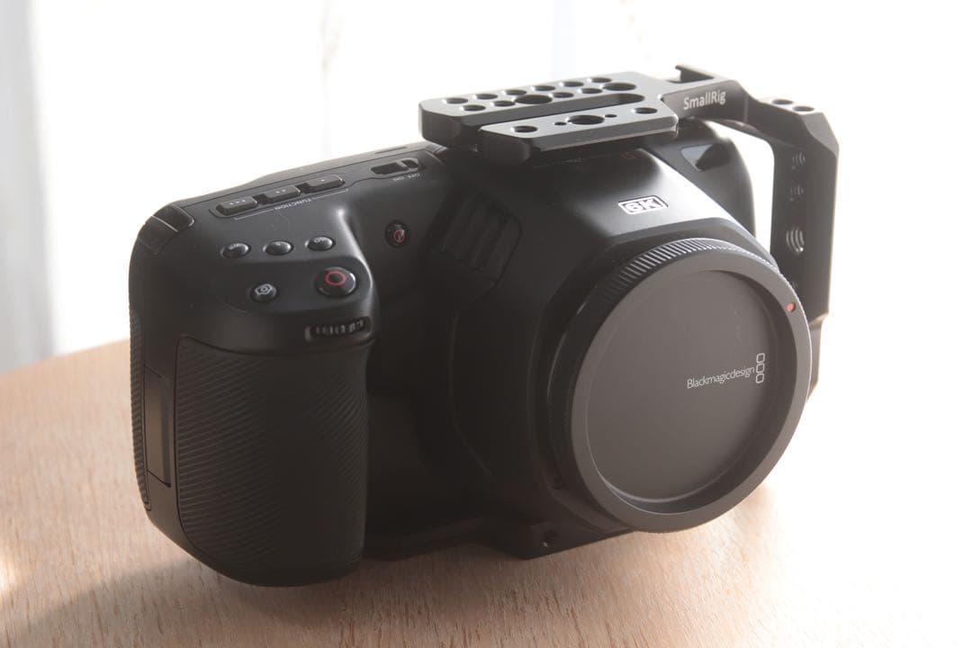 BMPCC6K、SmallRigハーフケージ、Cfast256GB