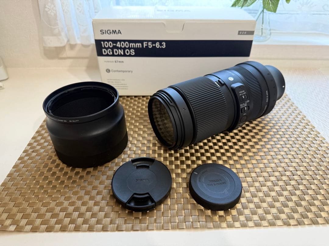 美品　SIGMA100-400mm F5-6.3 DG DN OS Eマウント