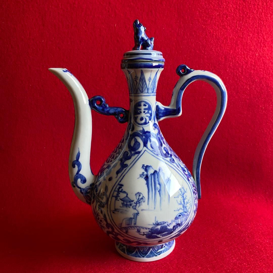 茶道具　盛蓋瓶