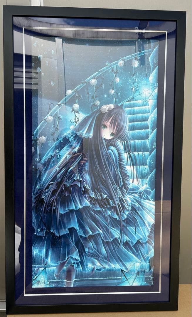 てぃんくる　版画　THE BLUE WORLD CE版