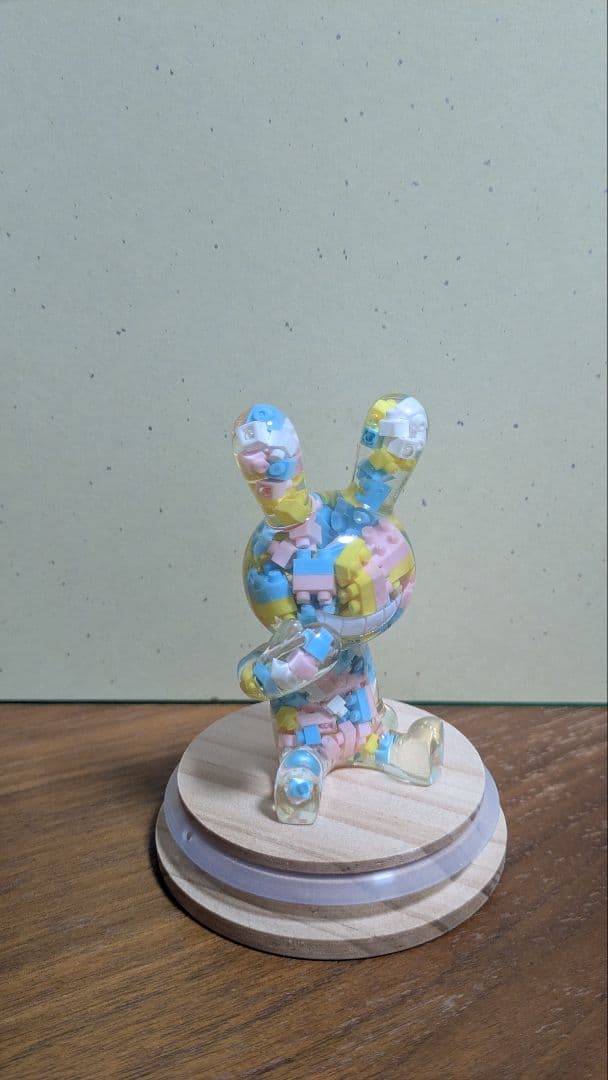 BLACK RABBiT お座り ブロック　パステルカラー