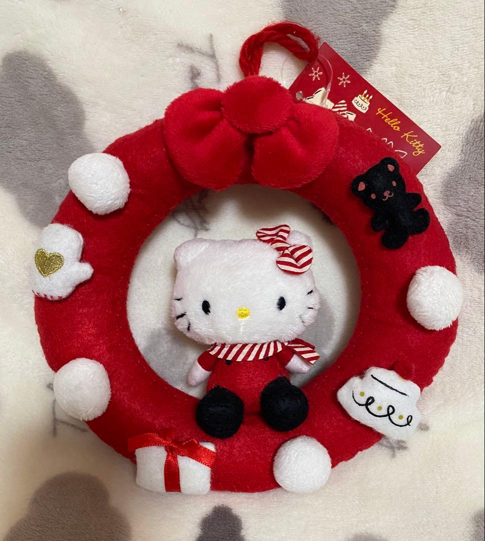 キティ　フェルト　クリスマスリース　2007年