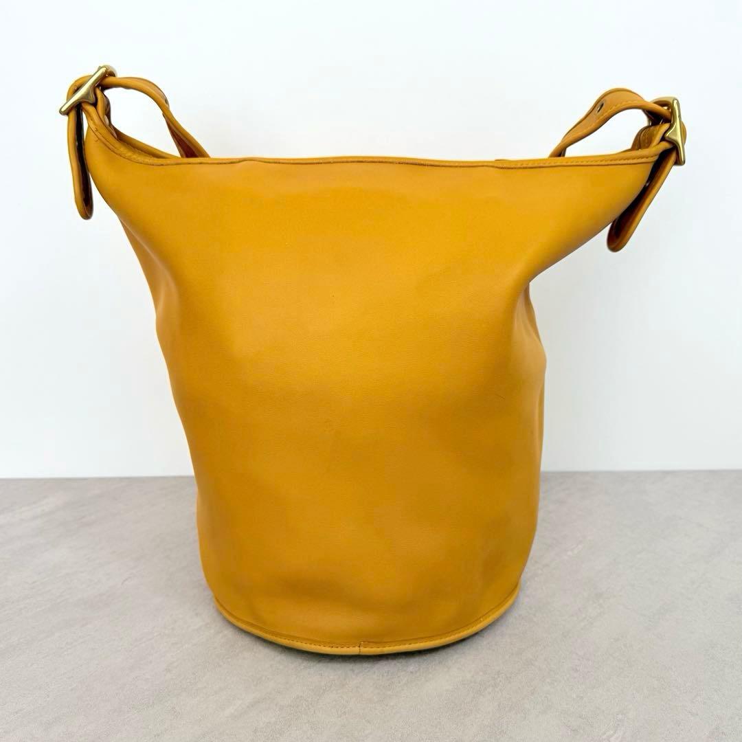 オールドコーチ OLDCOACH ショルダーバッグ バケツ USA製 イエロー