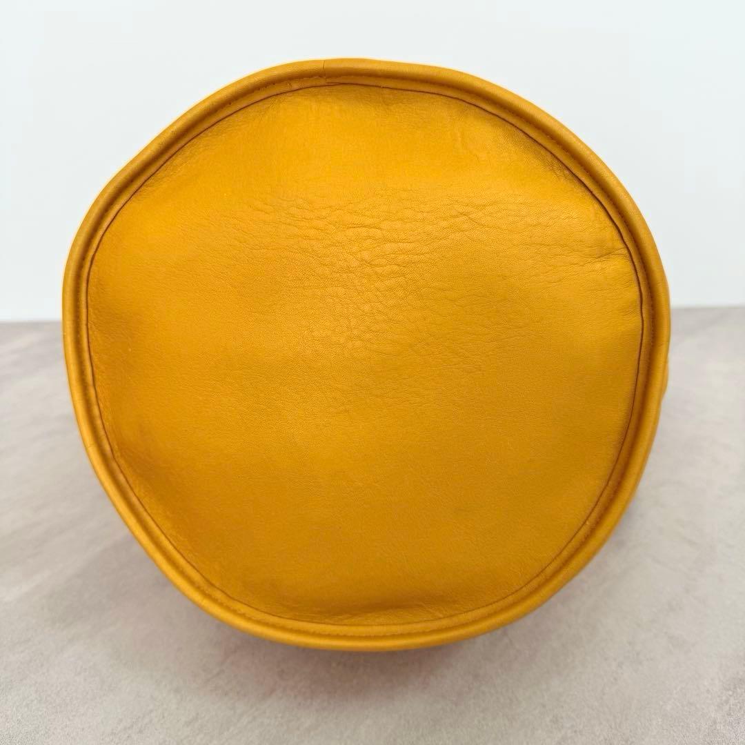 オールドコーチ OLDCOACH ショルダーバッグ バケツ USA製 イエロー