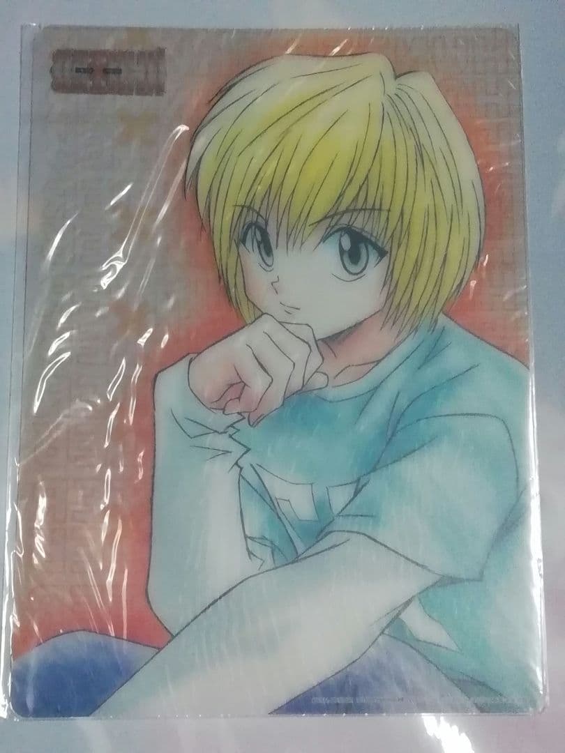 HUNTER X HUNTER クラピカ 当時物クリア下敷き