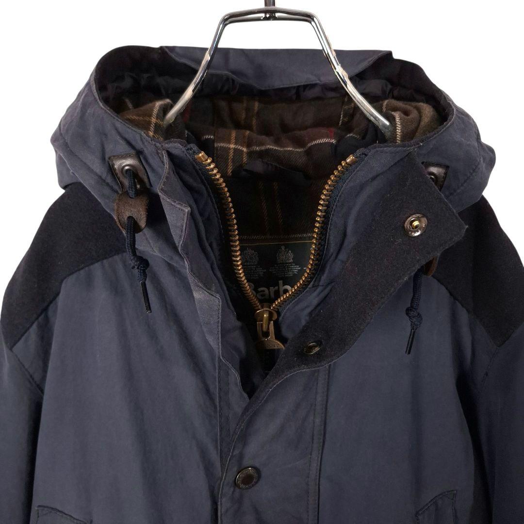 Barbourバブアー Classic Tartan オイルドフーデッドパーカー