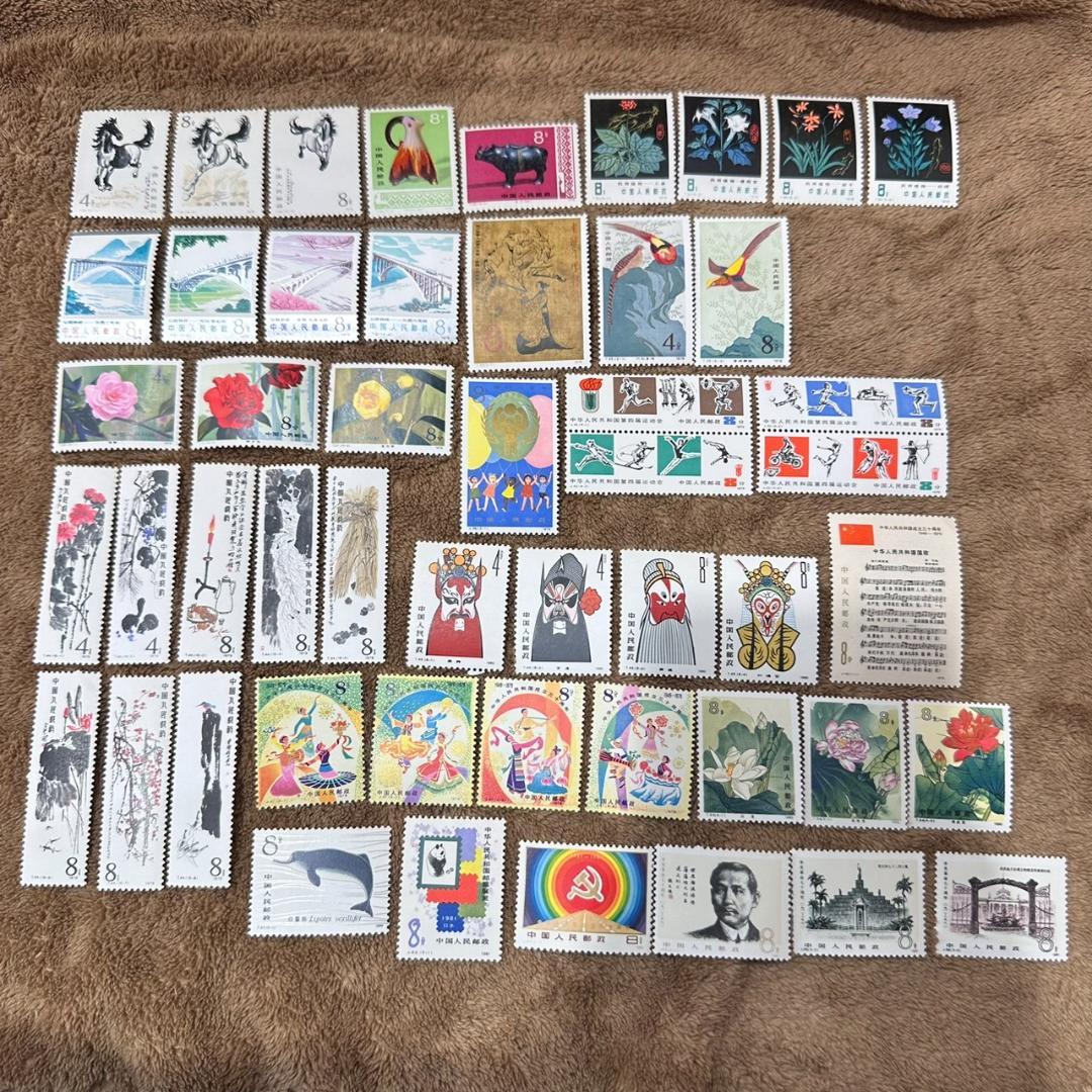 ♥海外切手バラ＆中国切手バラおまとめセット