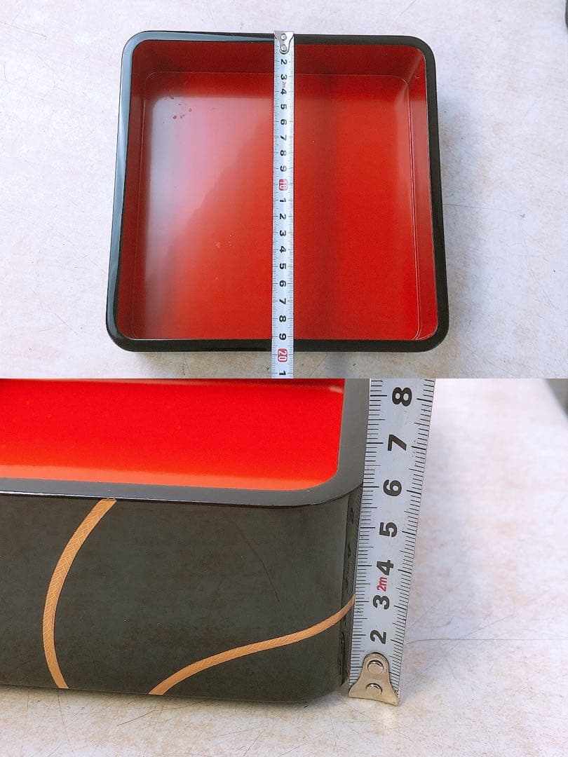 t*a様 美術漆器 若島屋謹製 輪島塗 四段重★重箱 和漆器 美術工芸品 伝統工