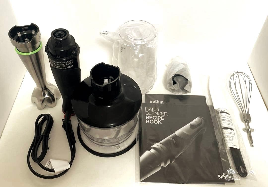 BRAUN マルチクイック9 ハンドブレンダー MQ9035X 1台4役