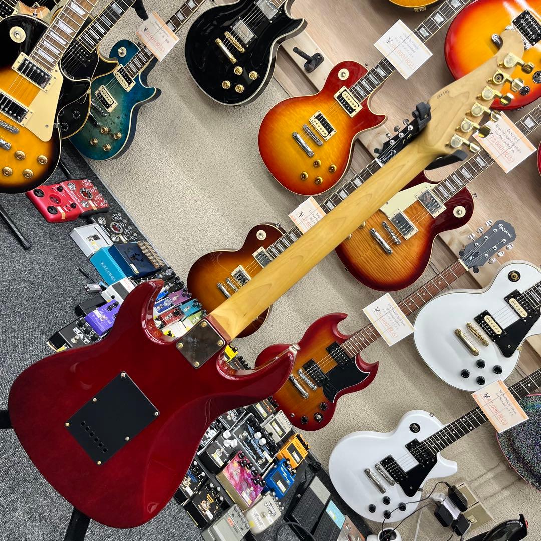 【10811】 Chatting bird ストラトキャスター タイプ レッド