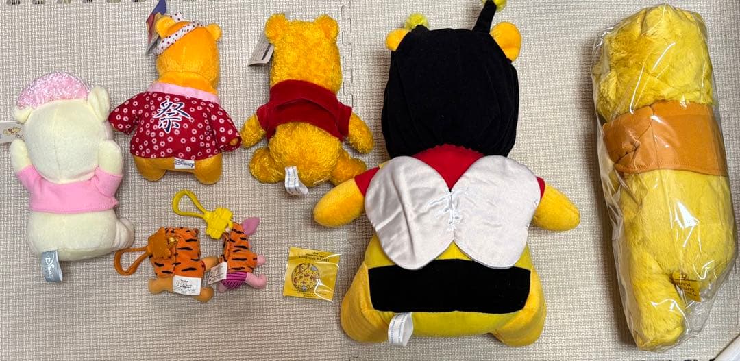 ディズニー　ぷーさん　ぬいぐるみ　まとめ売り