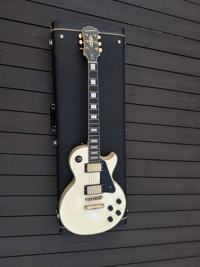Epiphone レスポール ジャンク ネック割れ