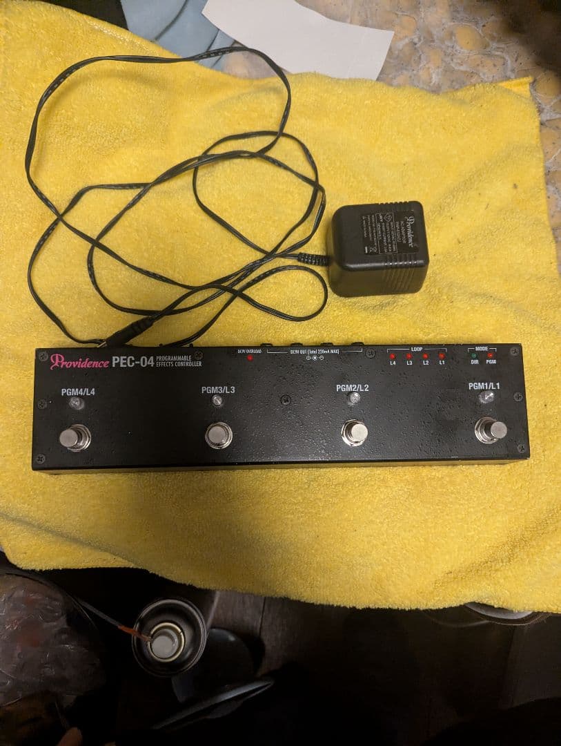 Providence PEC-04 エフェクター スイッチャー　美品