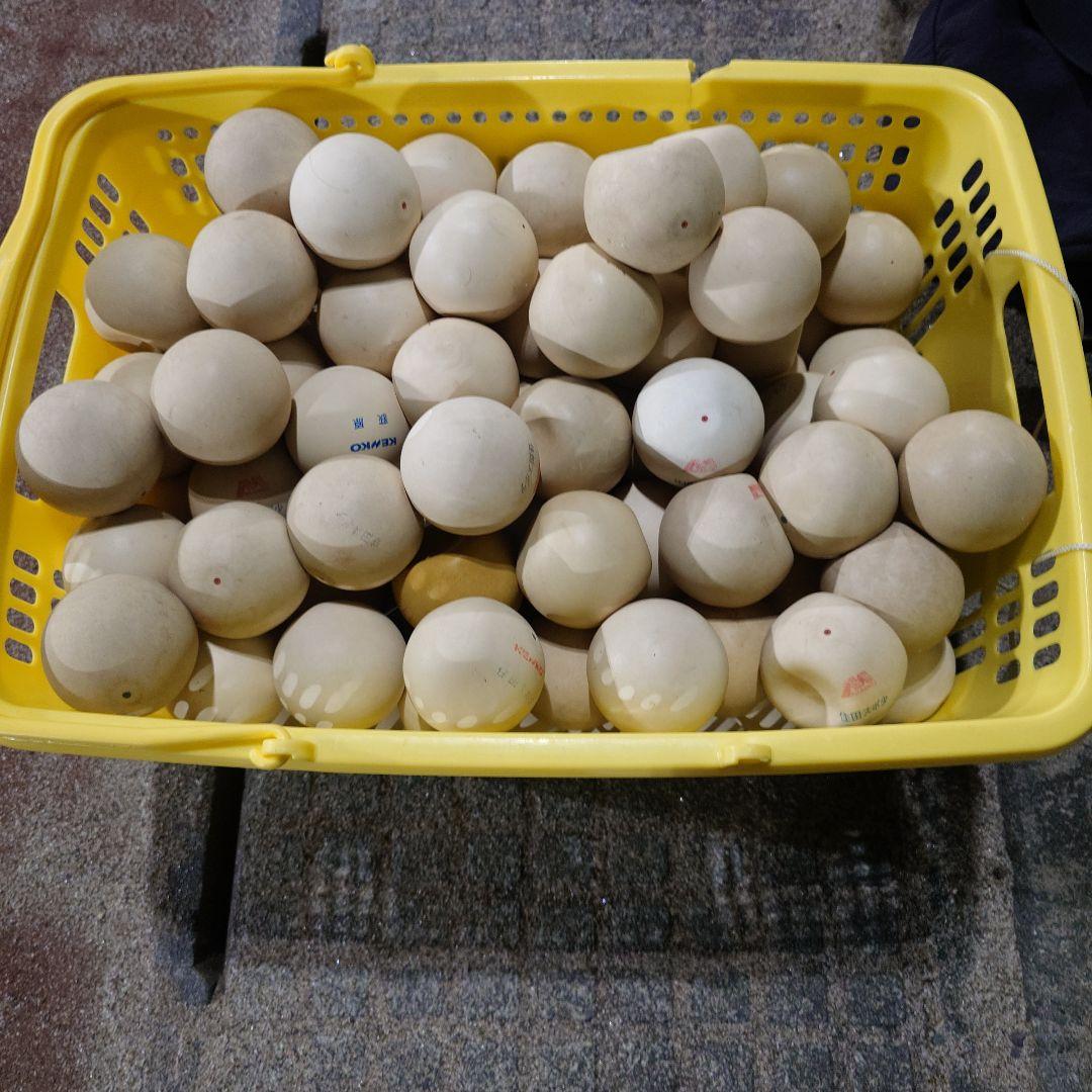 中古 ソフトテニス テニスボール 120球