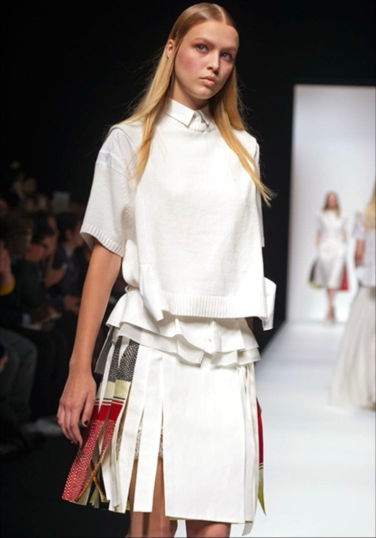 Sacai レース　スカート　ラップ　2013年　コレクション　サカイ　レア