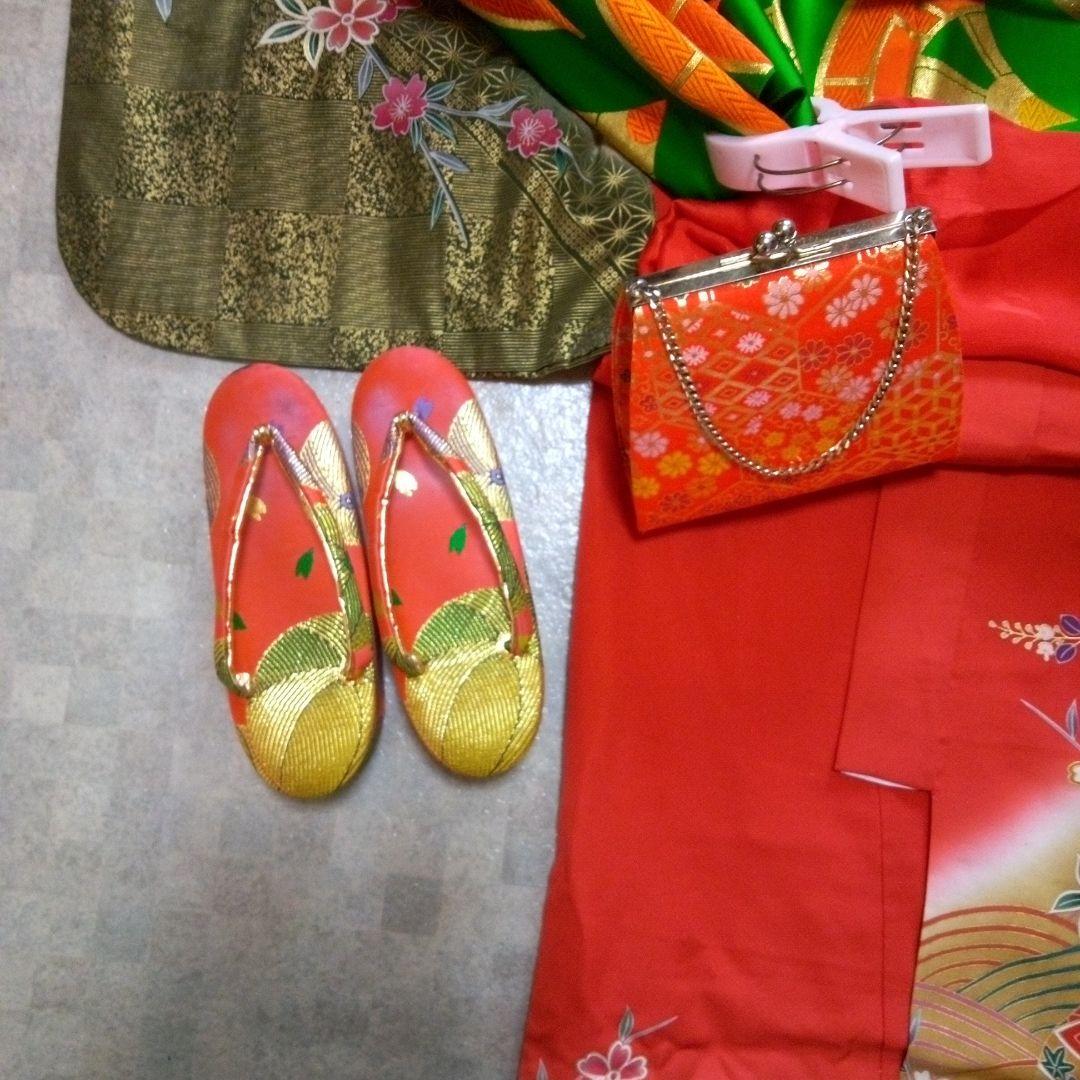 【七五三7歳用】振袖セット『小物付き』