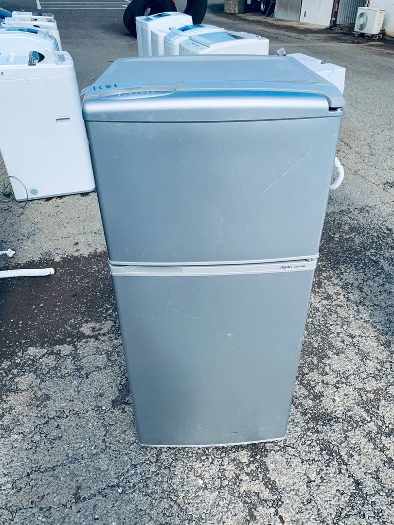 AQUA ノンフロン直冷式冷凍冷蔵庫　AQR-111D